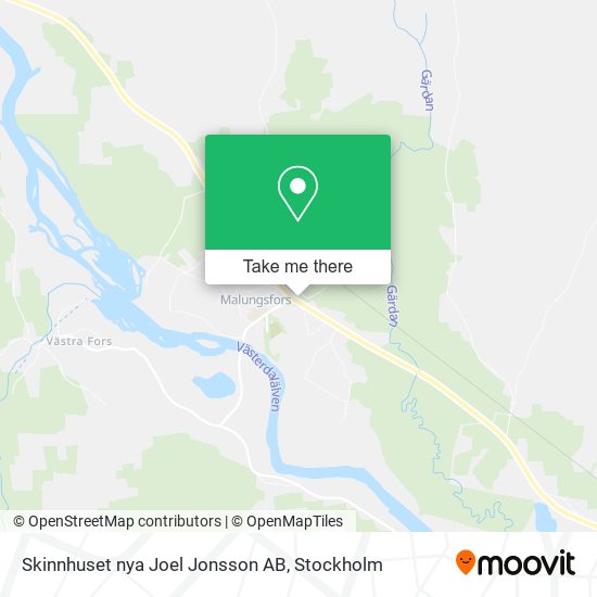 Skinnhuset nya Joel Jonsson AB map