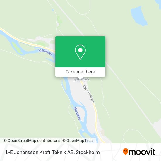 L-E Johansson Kraft Teknik AB map