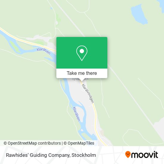 Rawhides' Guiding Company map