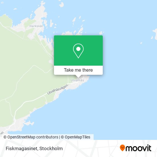 Fiskmagasinet map