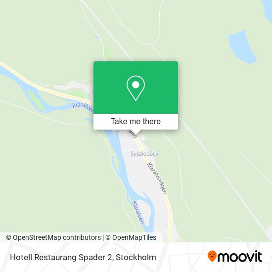 Hotell Restaurang Spader 2 map