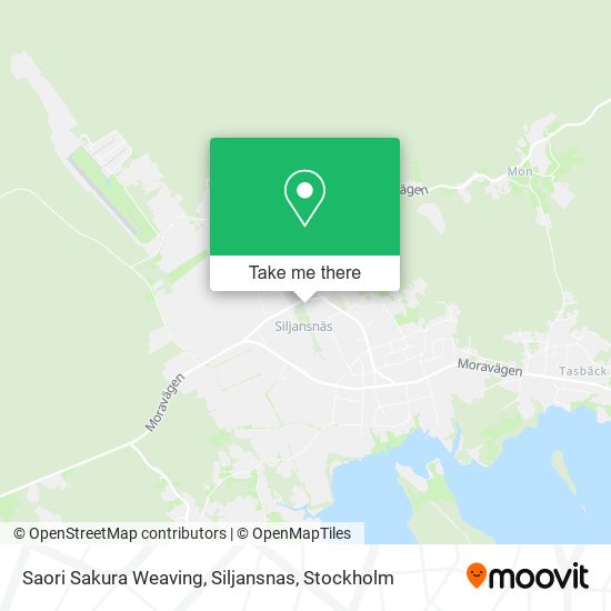 Saori Sakura Weaving, Siljansnas map