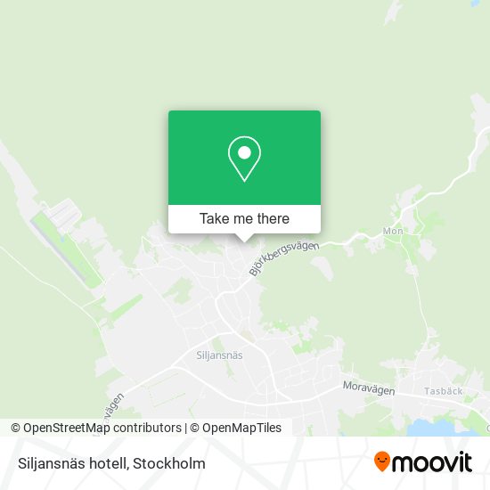 Siljansnäs hotell map