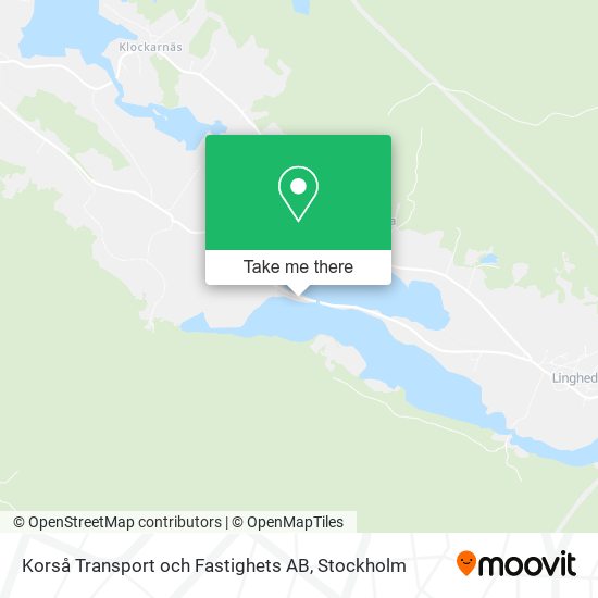 Korså Transport och Fastighets AB map