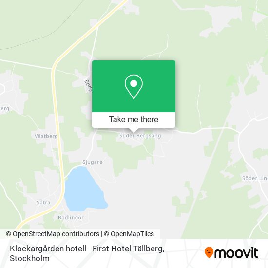 Klockargården hotell - First Hotel Tällberg map