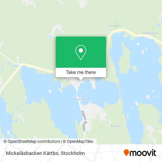 Mickelåsbacken Kättbo map