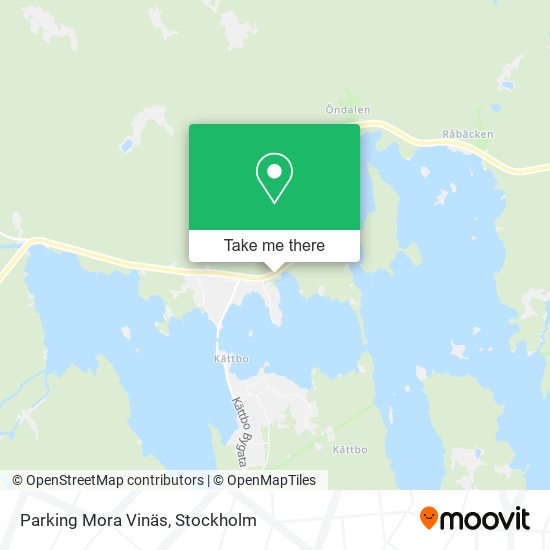 Parking Mora Vinäs map