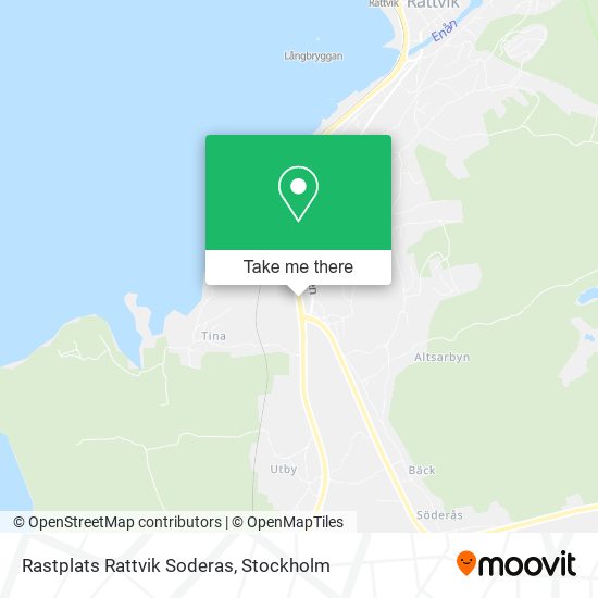 Rastplats Rattvik Soderas map