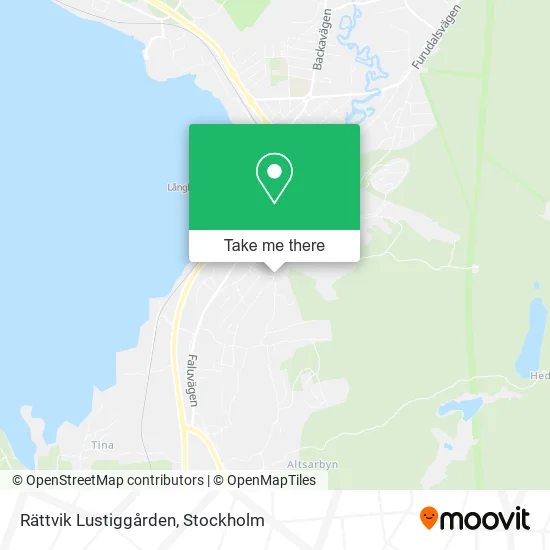 Rättvik Lustiggården map