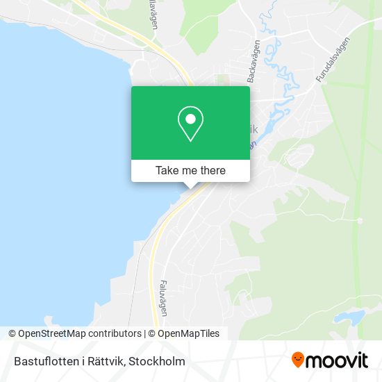 Bastuflotten i Rättvik map