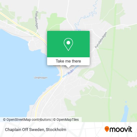 Chaplain Off Sweden map