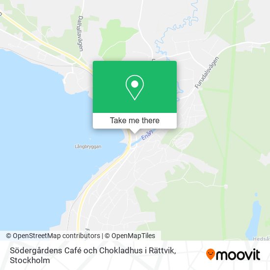 Södergårdens Café och Chokladhus i Rättvik map