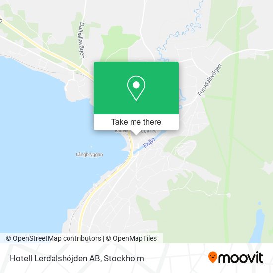 Hotell Lerdalshöjden AB map