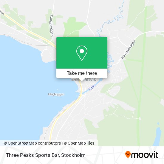 Three Peaks Sports Bar map