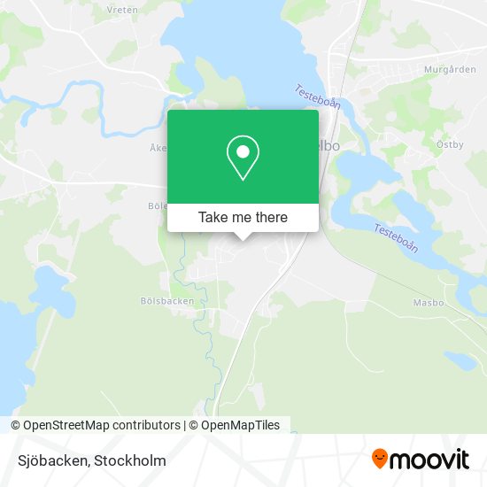 Sjöbacken map