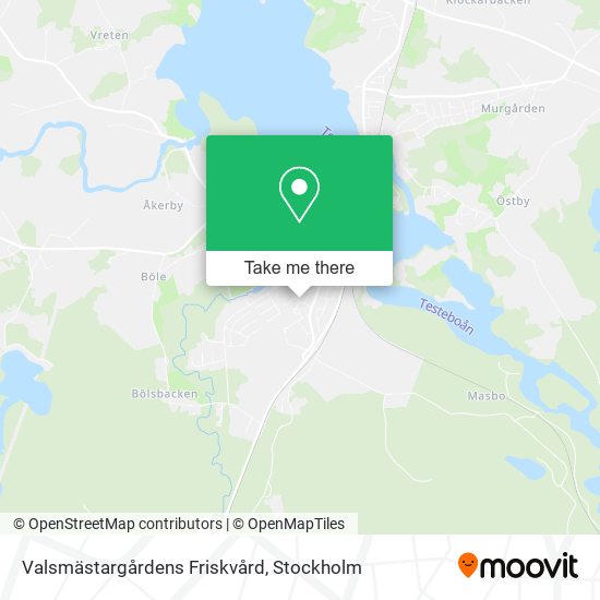 Valsmästargårdens Friskvård map