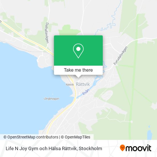 Life N Joy Gym och Hälsa Rättvik map