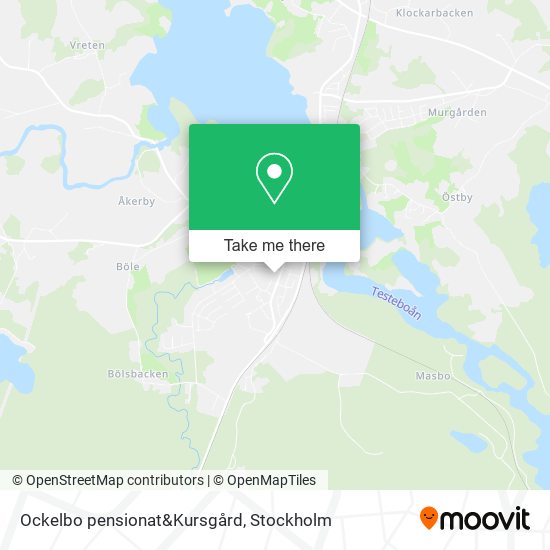 Ockelbo pensionat&Kursgård map