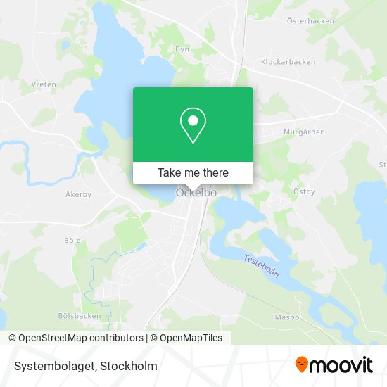 Systembolaget map