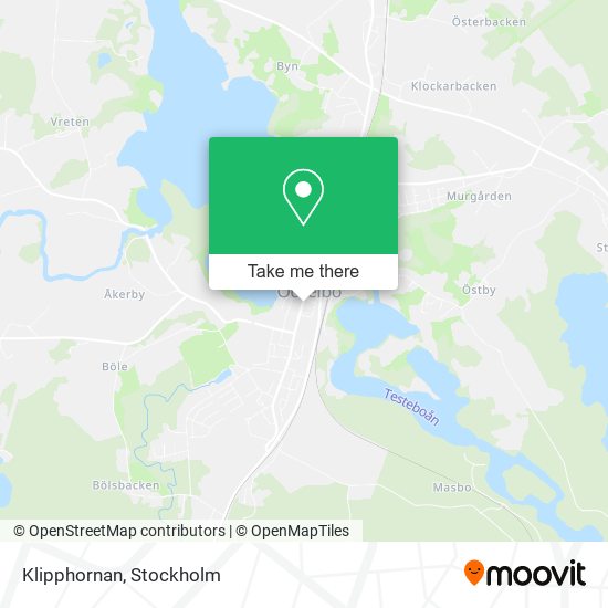 Klipphornan map