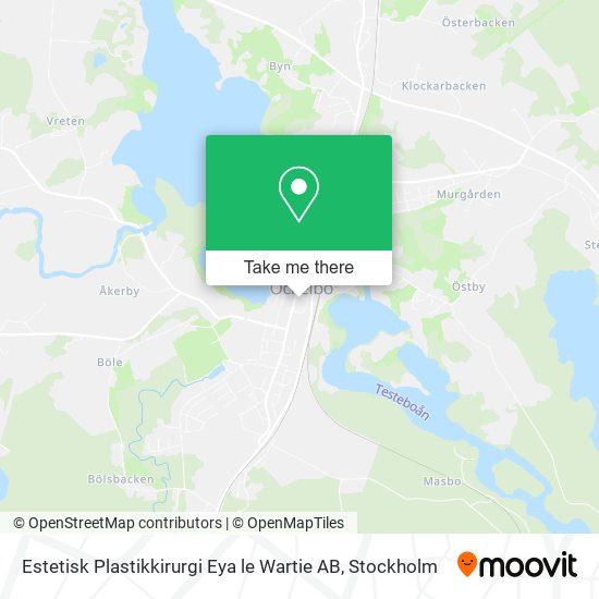 Estetisk Plastikkirurgi Eya le Wartie AB map