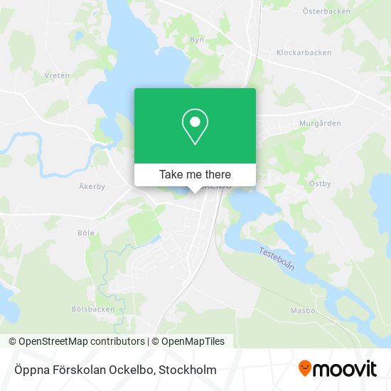 Öppna Förskolan Ockelbo map