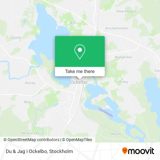 Du & Jag i Ockelbo map