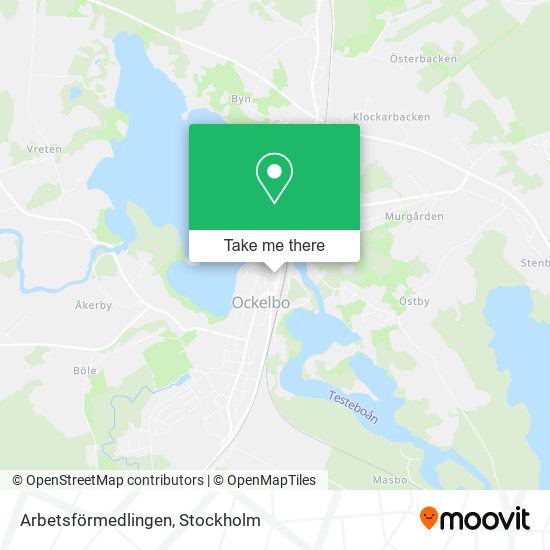 Arbetsförmedlingen map