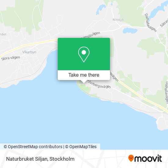 Naturbruket Siljan map