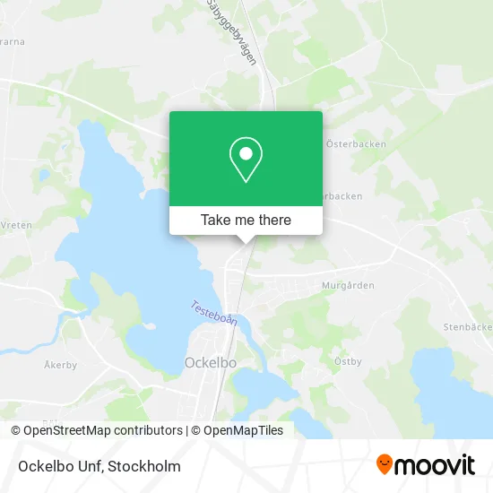 Ockelbo Unf map