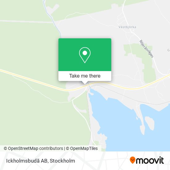 Ickholmsbudã AB map