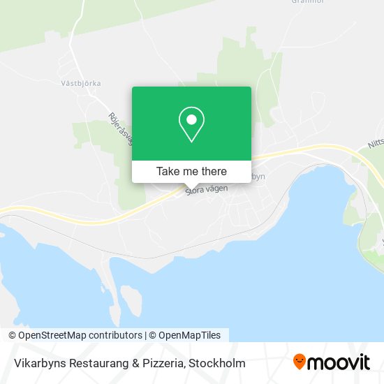 Vikarbyns Restaurang & Pizzeria map