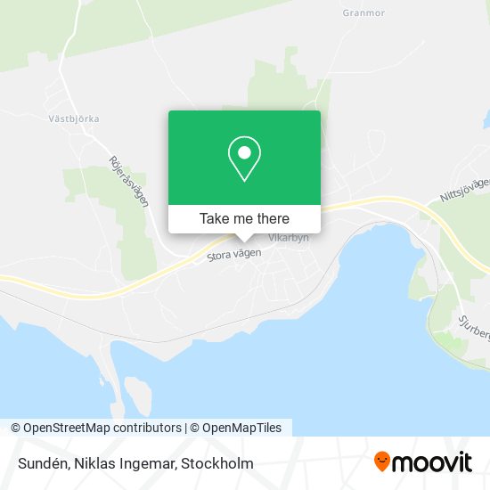 Sundén, Niklas Ingemar map