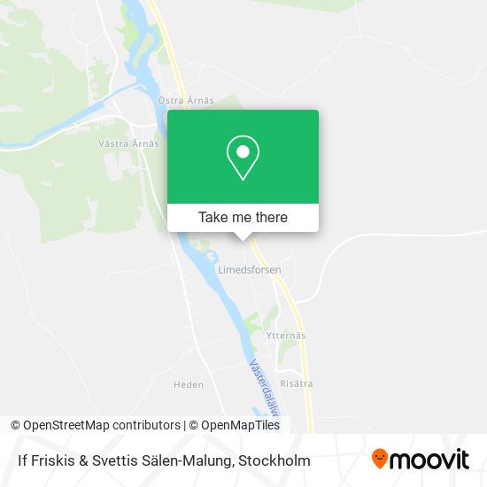 If Friskis & Svettis Sälen-Malung map