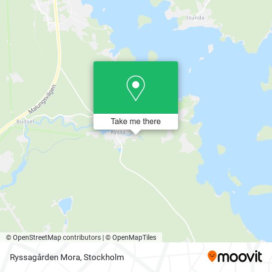 Ryssagården Mora map