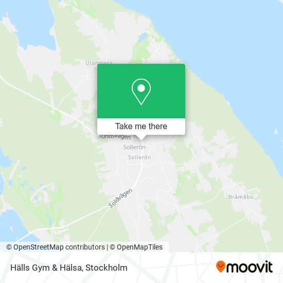 Hälls Gym & Hälsa map