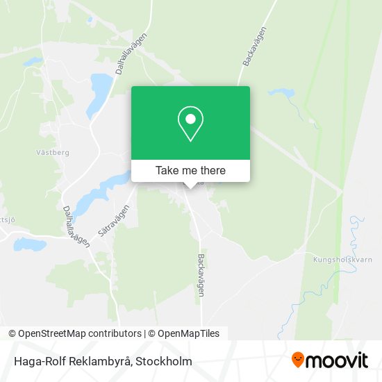 Haga-Rolf Reklambyrå map