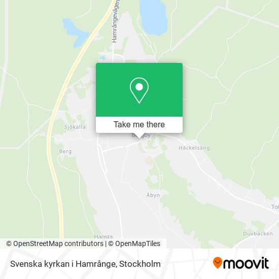 Svenska kyrkan i Hamrånge map