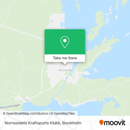 Norrsundets Kraftsports Klubb map