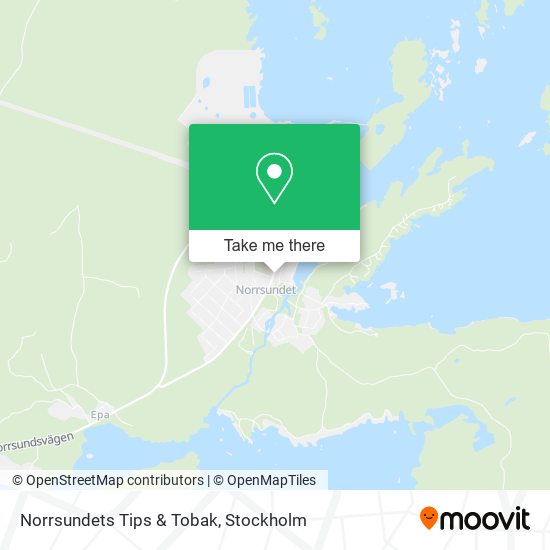 Norrsundets Tips & Tobak map