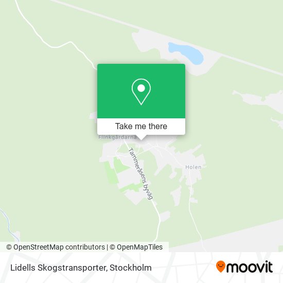 Lidells Skogstransporter map