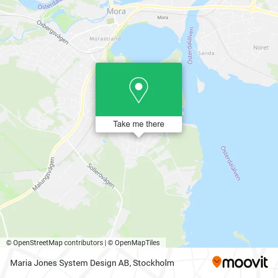 Maria Jones System Design AB map