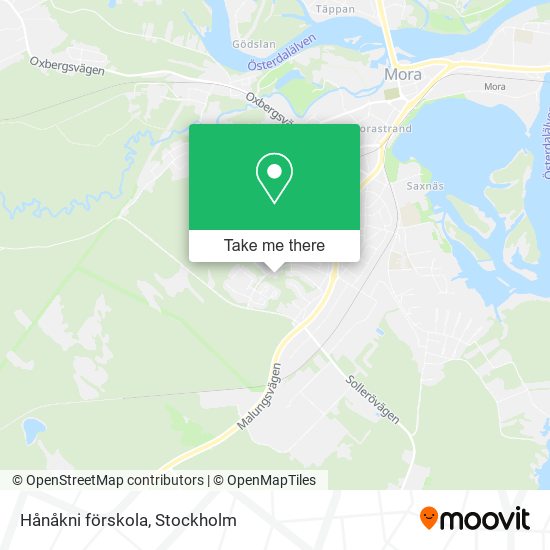 Hånåkni förskola map