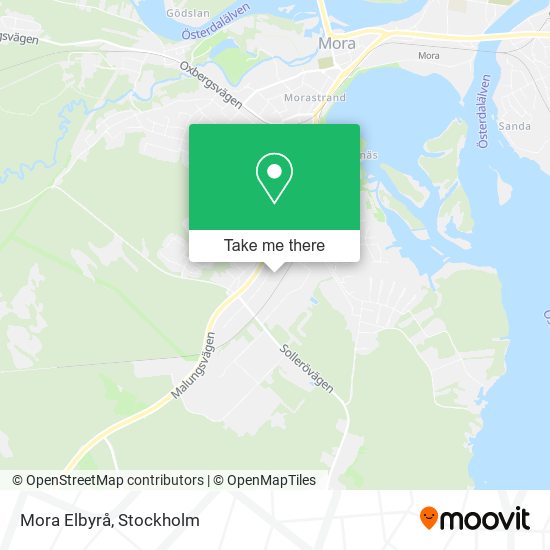 Mora Elbyrå map