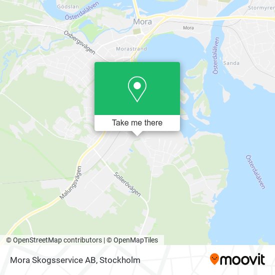 Mora Skogsservice AB map