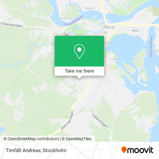 Timfãlt Andreas map
