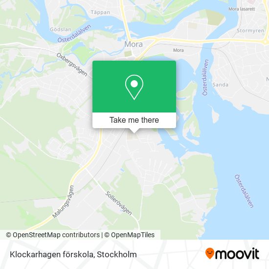 Klockarhagen förskola map