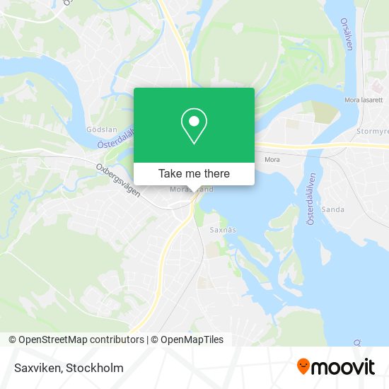 Saxviken map