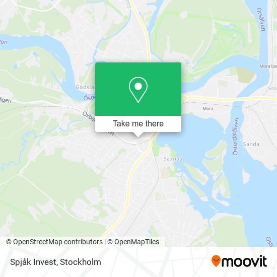 Spjåk Invest map