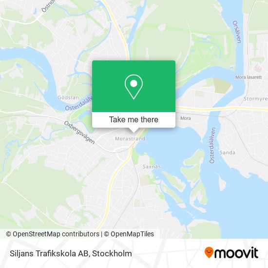 Siljans Trafikskola AB map